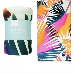 Summer and Rose Beach Towel